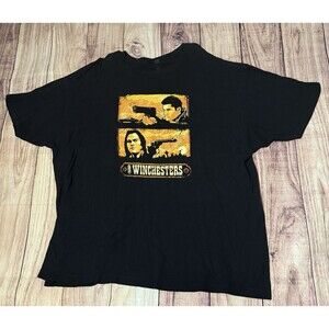 RIPT Apparel Supernatural Sam And Dean Winchester Graphic T Shirt Size 3XL XXXL
